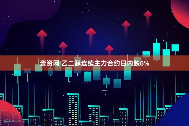 壹资网 乙二醇连续主力合约日内跌6%